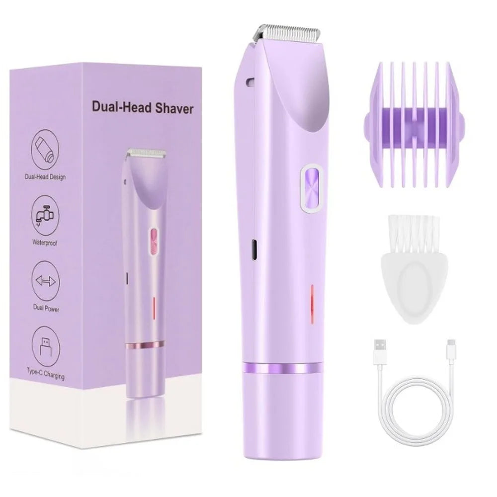 Fluxa Beauty – 2-in-1 Electric Razor for Women